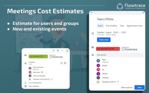 Google Chrome Web Store - Meeting Costs Estimate 1280x800