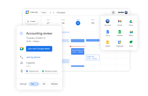 Advanced Google calendar analytics